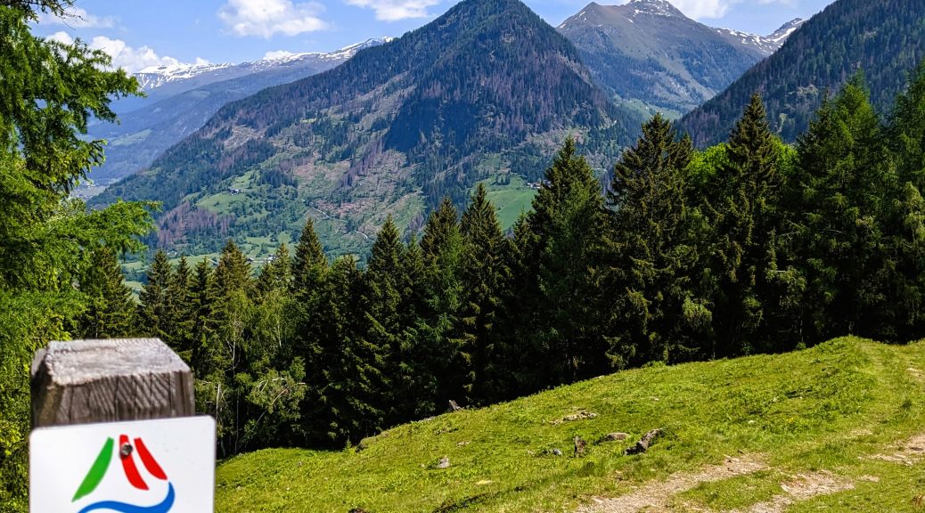 Alpe-Adria-Trail Weitwanderung Wegmarkierung